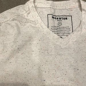 Mohnton White Shirt w Colorful Dots